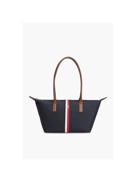 Geantă shopper Tommy Hilfiger albastru