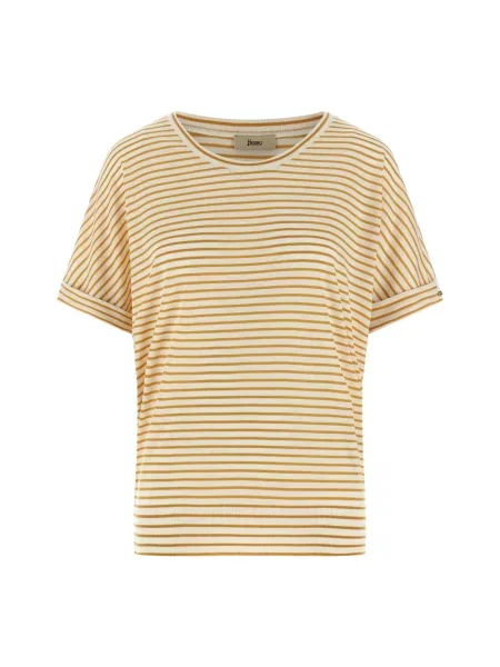 Koszulka Herno w paski żółta