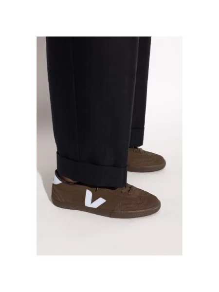 Veja Obuwie Kobieta 36 EU Zamsz Buty sportowe `Volley Suede` brązowy