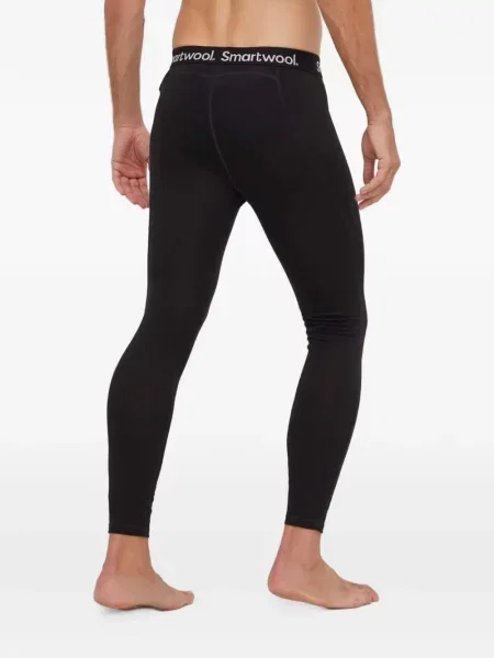 Pantaloni de schi Smartwool cu autograf negru