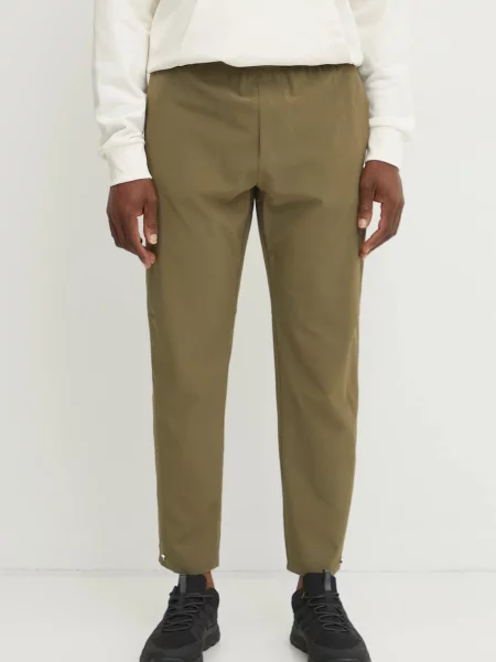 Calvin Klein Performance nadrág férfi egyenes zöld