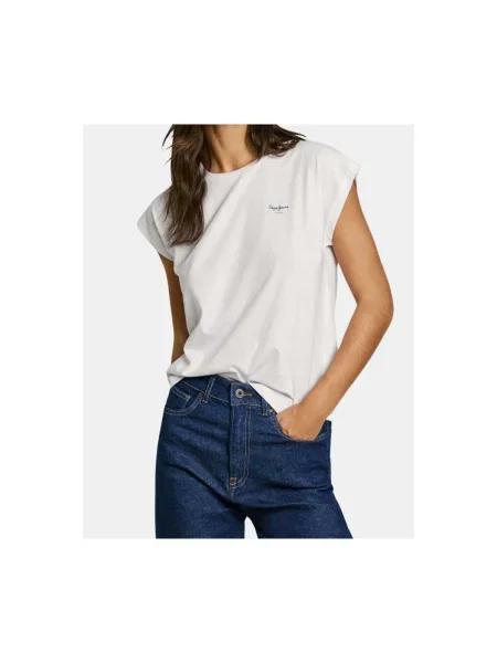 Pepe Jeans Tričko Blooma biela