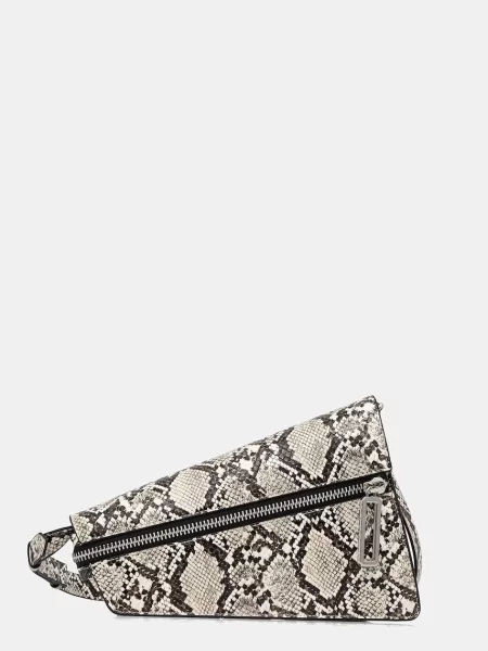 Sisley crossbody torbica iz umetnega usnja bež