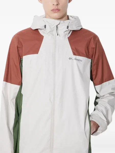 Geacă Columbia cu glugă alb