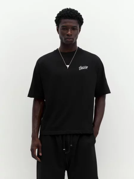 Pull&Bear Tričko STWD svetlosivá čierna