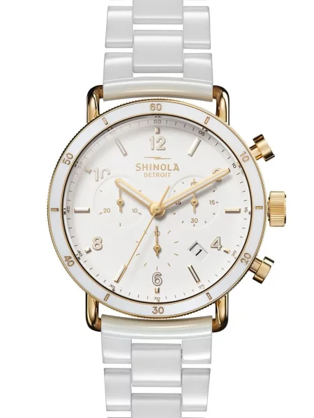 Laikrodžiai Shinola balta