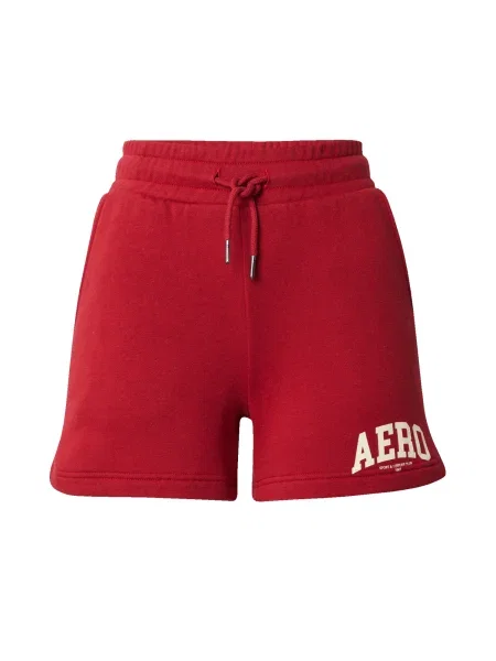 AÉROPOSTALE Pantaloni rubiniu alb