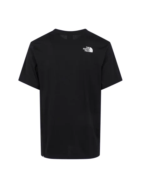 Koszulka The North Face z krótkim rękawem czarna