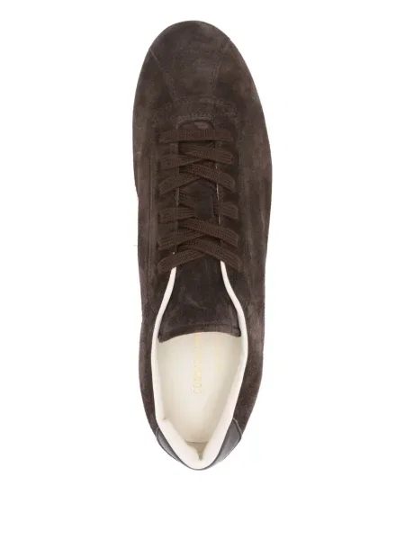 Sneakerși Common Projects din piele de căprioară maro