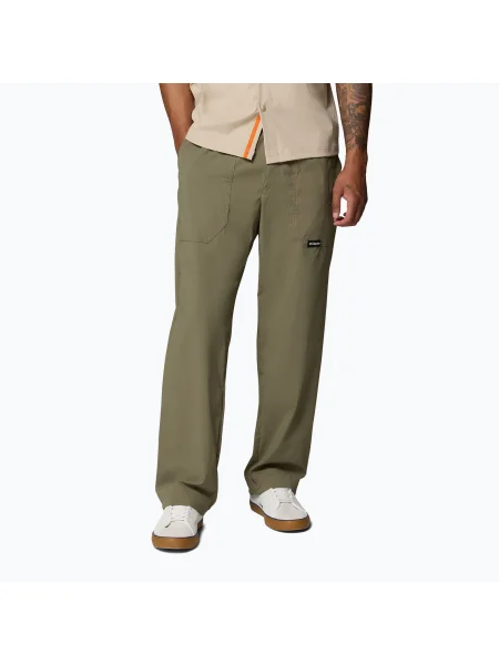 Pantaloni de trekking pentru bărbați Columbia Landroamer Scout stone green verde