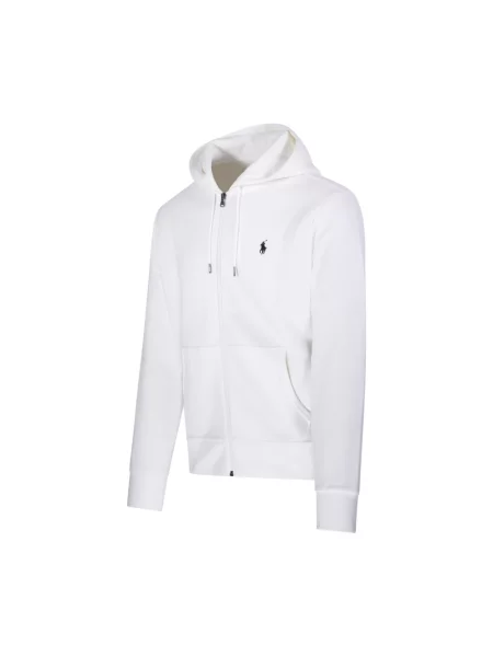Polo Ralph Lauren bluza z kapturem gładka biały
