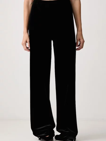 Vetements Push-up pantaloni din velur pentru femei