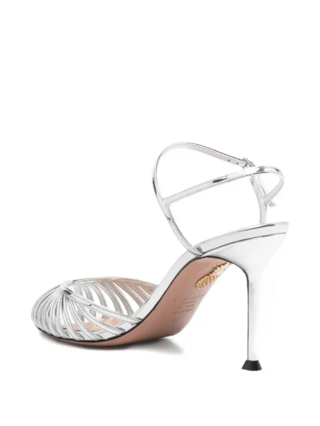 Sandale Aquazzura argintiu