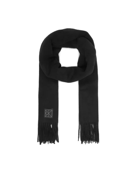 Calvin Klein Зимен шал Emblem черен