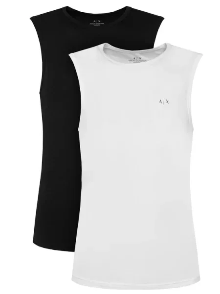 Koszulka Armani Exchange biała