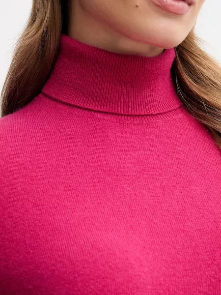 Вовняний светр United Colors of Benetton гольф сірий