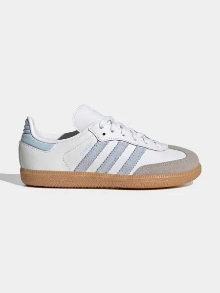 ADIDAS ORIGINALS Sportcipő SAMBA OG pasztellkék / világosszürke fehér