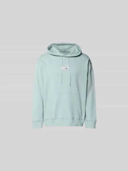Bluza z kapturem o kroju regular fit z detalem z logo Mm6 Maison Margiela