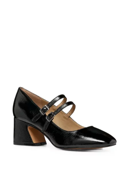 Pantofi cu toc Geox cu bretele negru
