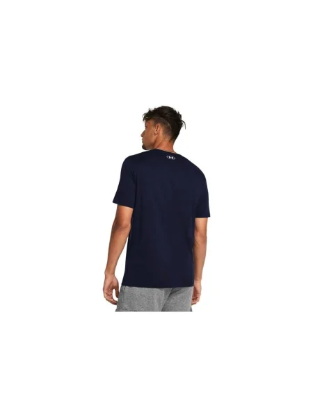 Under Armour Póló Ua Sportstyle Logo Update Ss Loose Fit sötétkék