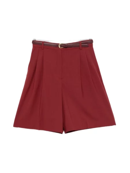 Szorty Max Mara czerwone
