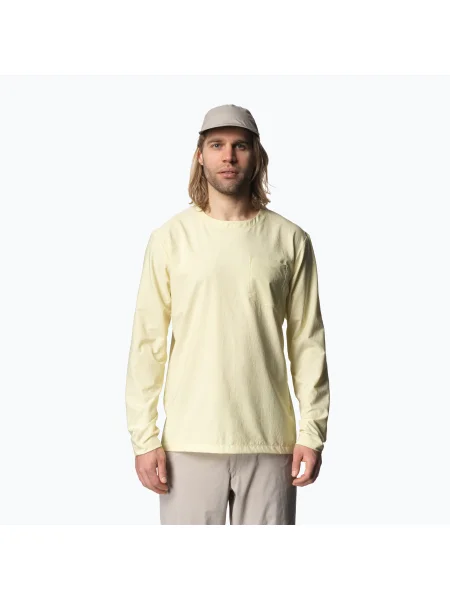 Olcsóbban. Férfi póló Houdini Cover Crew hay yellow. Méret: XL sárga
