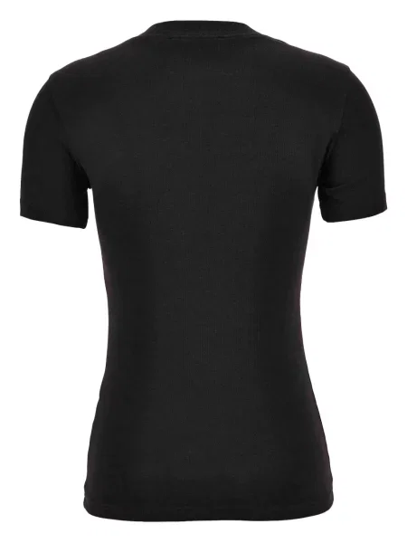 Тениска Versace Jeans Couture с принт черно