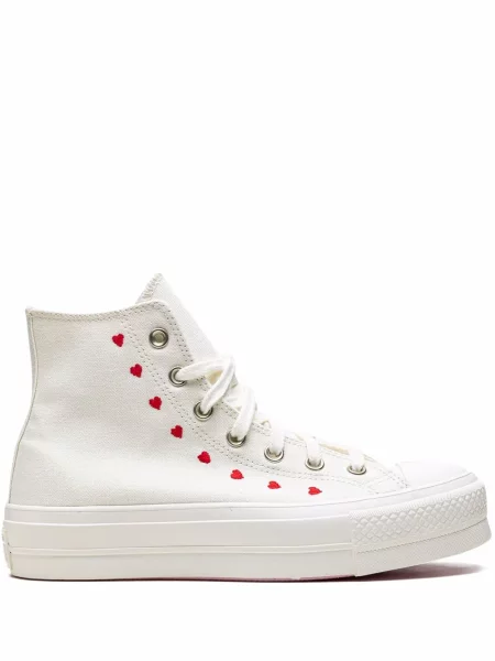 Sneakerși Converse alb