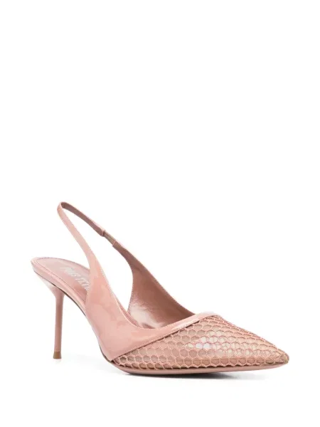 Pantofi cu toc Paris Texas din piele roz