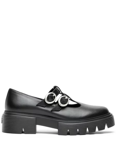 Полуотворени обувки Stuart Weitzman черно