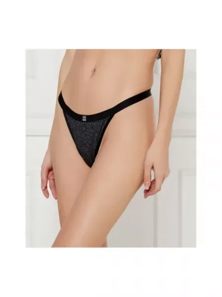 Hugo Bodywear Tanga fekete