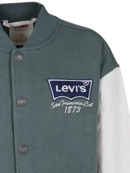 Kurtka bomber dziecięcy Levi's zielony