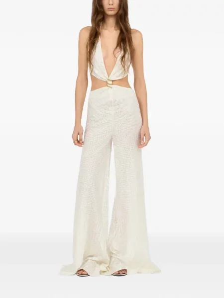 Salopetă Roberto Cavalli alb