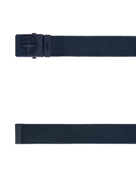 Pasek dziecięcy Stone Island niebieski