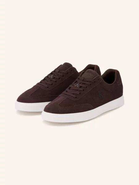 Calvin Klein Sneakersy tmavě hnědá