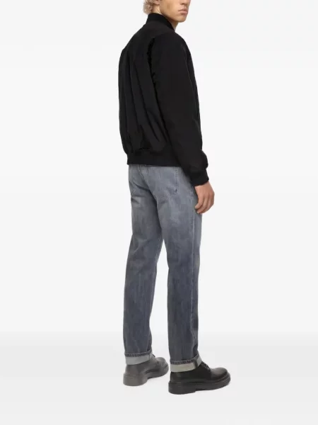 Blugi drepți Karl Lagerfeld Jeans gri