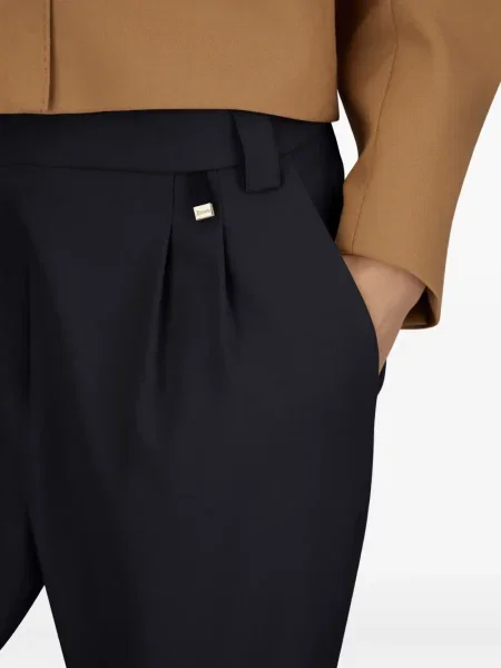 Pantaloni Herno plisate maro