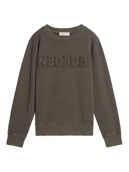 Bluza polarowa dziecięca Golden Goose szara