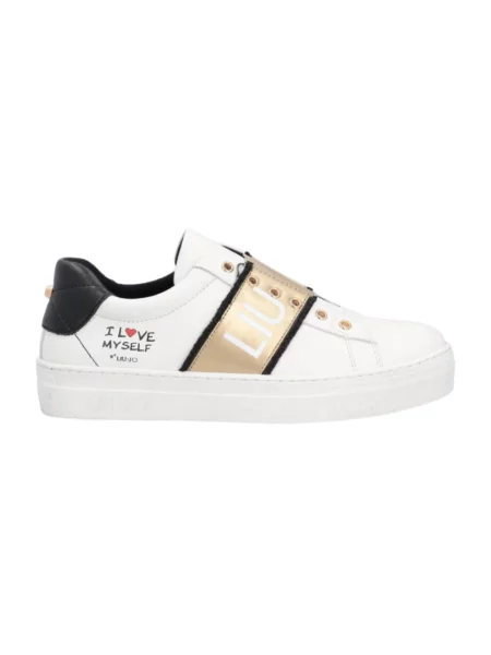 Sneakersy Liu Jo skórzane białe