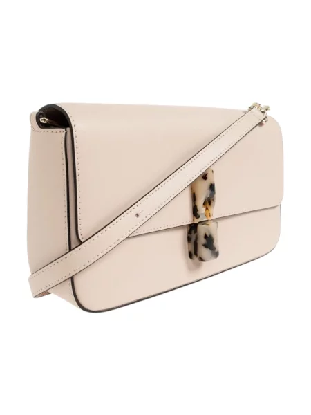 Torebka crossbody Furla skórzana beżowa