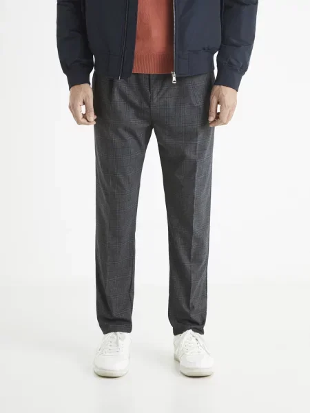 Kalhoty Celio šedé