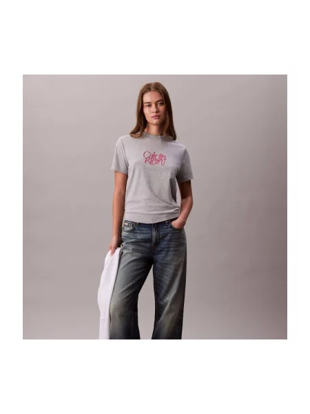 Majica Calvin Klein Jeans siva