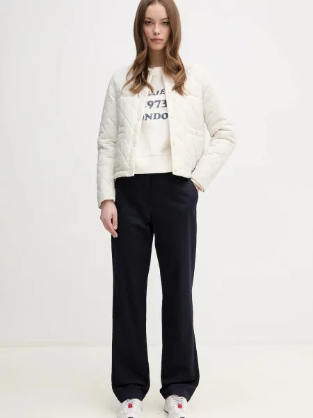 Свитер Pepe Jeans с принтом белый