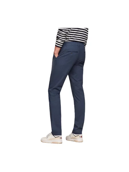 Nohavice Tommy Hilfiger modrá