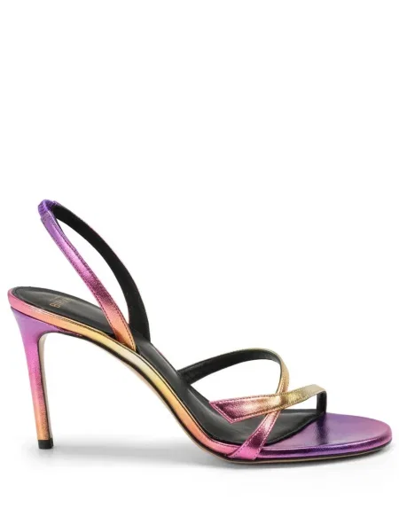 Sandale Alexandre Birman din piele cu gradient galben