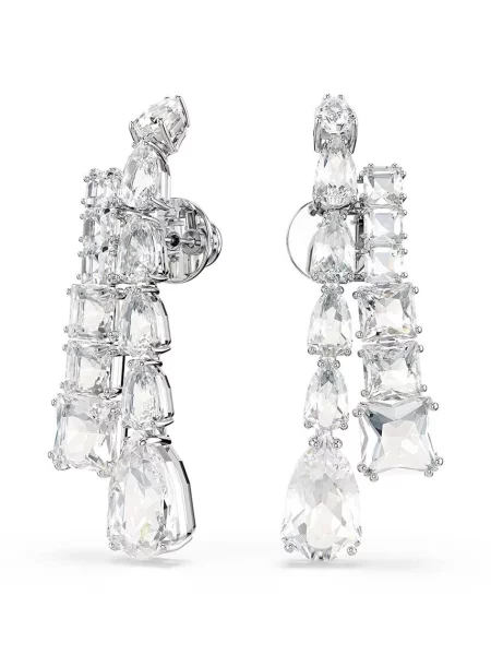Kolczyki Swarovski białe