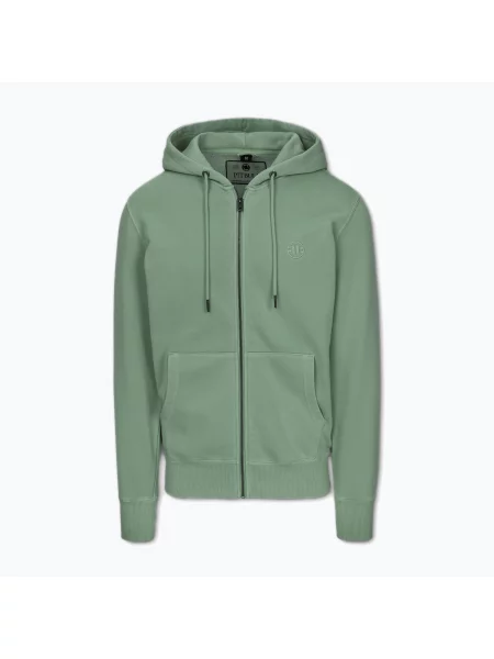 Bluza Pitbull Lancaster 2 Hooded Zip Sweatshirt washed green zielona