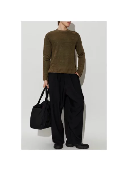 Sweter Diesel brązowy