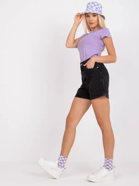 Tricou Fashionhunters violet