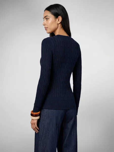 Lung tricou Lauren Ralph Lauren cu mâneci lungi albastru